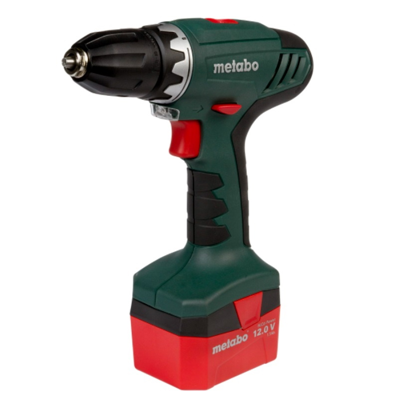 Аккумуляторная дрель-шуруповерт Metabo BS 12 NiCd с набором оснастки 602194870 в Костроме