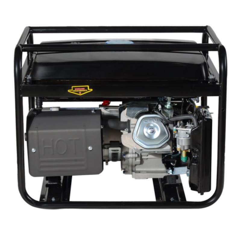 Газовый генератор для дома Huter DY6500LX (электростартер, номинальная мощность двигателя 5 кВт)