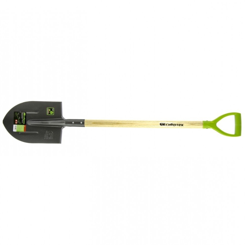 Лопата штыковая Сибртех 61479 (210х290х1150 мм, деревянный лакированный черенок) в Твери