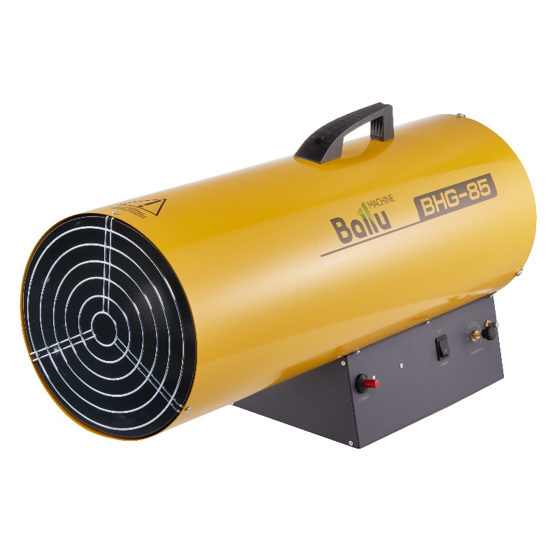 Газовая тепловая пушка Ballu BHG-85 мощность 75 кВт площадь обогрева 750 м2 производительность 2000 мч 29911₽