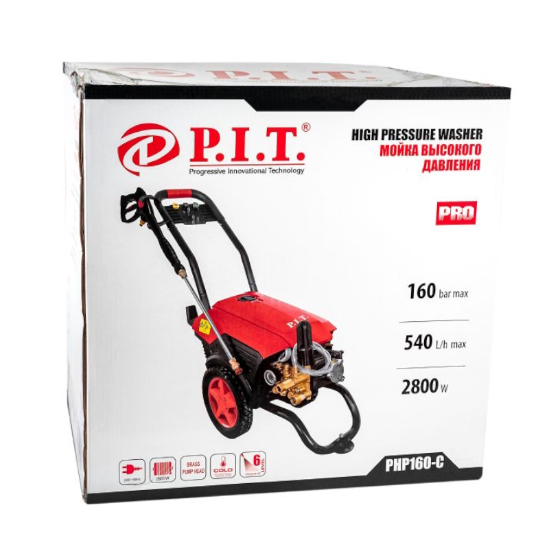 Мойка высокого давления P.I.T. PHP160-C, 160 бар в Туле