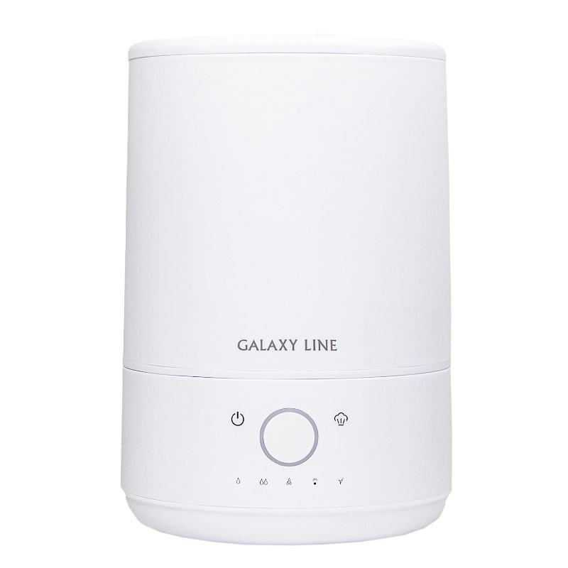Увлажнитель воздуха ультразвуковой Galaxy Line GL 8011 4610092013039, белый, 35 Вт, съемный резервуар для воды 4 л  в Туле
