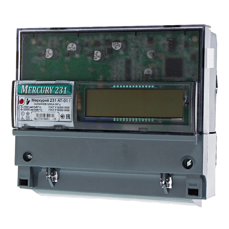 Электросчетчик Инкотекс Меркурий 231 AT-01I М0000051789 87084 (3Ф, многотариф., ЖК дисплей) в Рыбинске