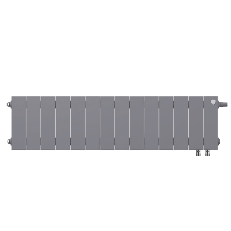 Радиатор Royal Thermo PianoForte 200 /Silver Satin НС-1346024, 14 секций, VDR
