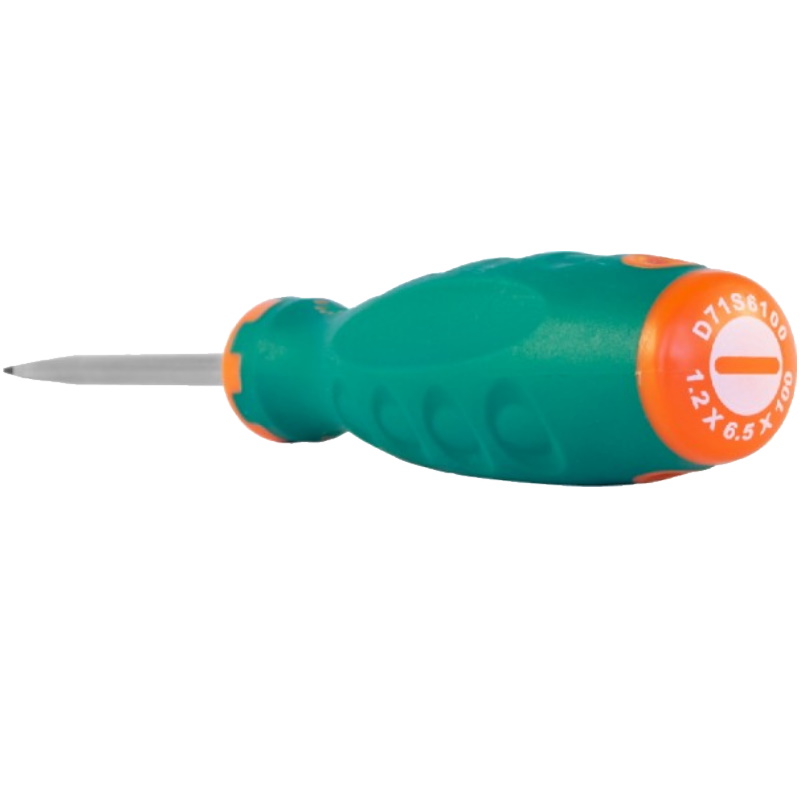 Отвертка стержневая шлицевая Jonnesway Anti-Slip Grip D71S6100, SL6.5х100 мм в Рыбинске