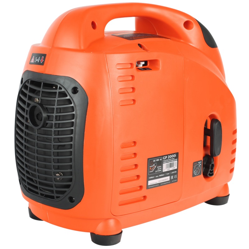 Бензиновый инверторный генератор Patriot GP 2000i (мощность 1.5 кВт, четырехтактный двигатель)