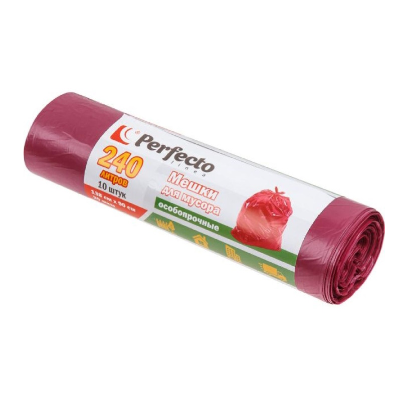 Мешки для мусора Perfecto Linea 46-141640, 240 л, 10 шт. в Иваново