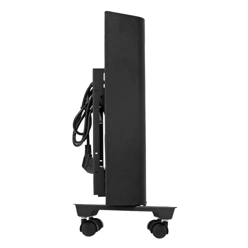 Конвектор электрический Denzel XCE-1000B 98127, 230 В, 1000 Вт, черный, сушилка, колеса, Х-элемент во Владимире