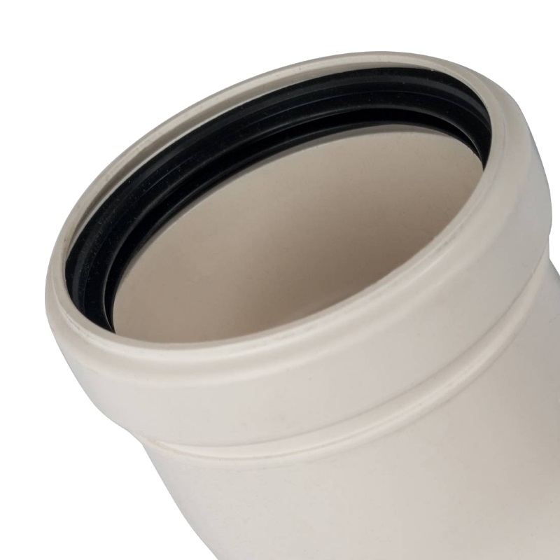 Отвод с кронштейном 87° Stout SCA-8080-121090 DN80, PP-FE в Ярославле
