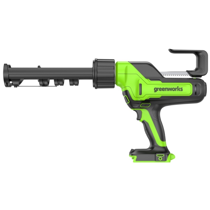 Пистолет для герметиков аккумуляторный Greenworks G24CAU 3501707UA, 24V, макс 310 мл, c 1хАКБ 2Ач и ЗУ в Коврове