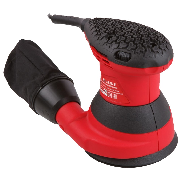 Эксцентриковая шлифмашина Wortex RS 1235 E RS1235E01319, 320 Вт, 125 мм в Угличе