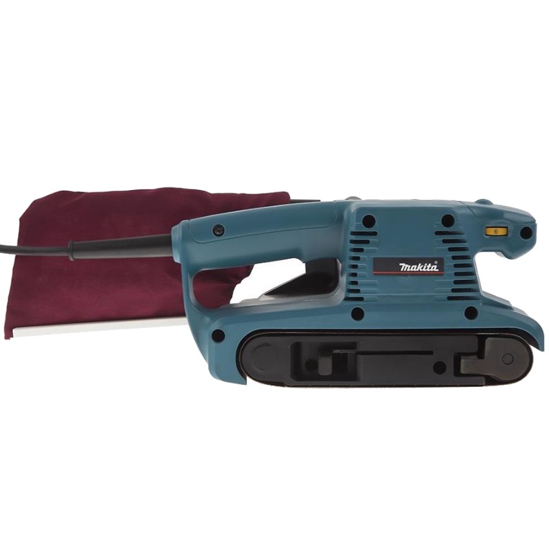 Шлифмашина ленточная Makita 9911K (длина ленты 457 мм, возможность подключения к пылесосу)