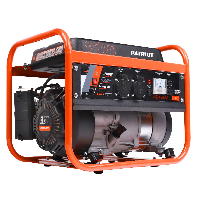 Бензиновый генератор Patriot GRS 1500, 476102225