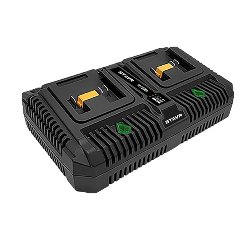 Зарядное устройство быстрое Ставр SBC 18-6A2-01 4610264003691 18V UNI-M 6А 2 порта по 3А 2-х портовое кабель 18м 2691₽