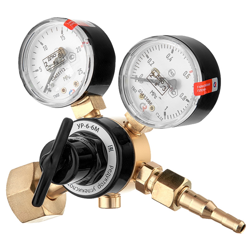 Редуктор углекислотный Сварог УР-6-6М 00000098573 ArR-137A манометры с поверкой 1097₽