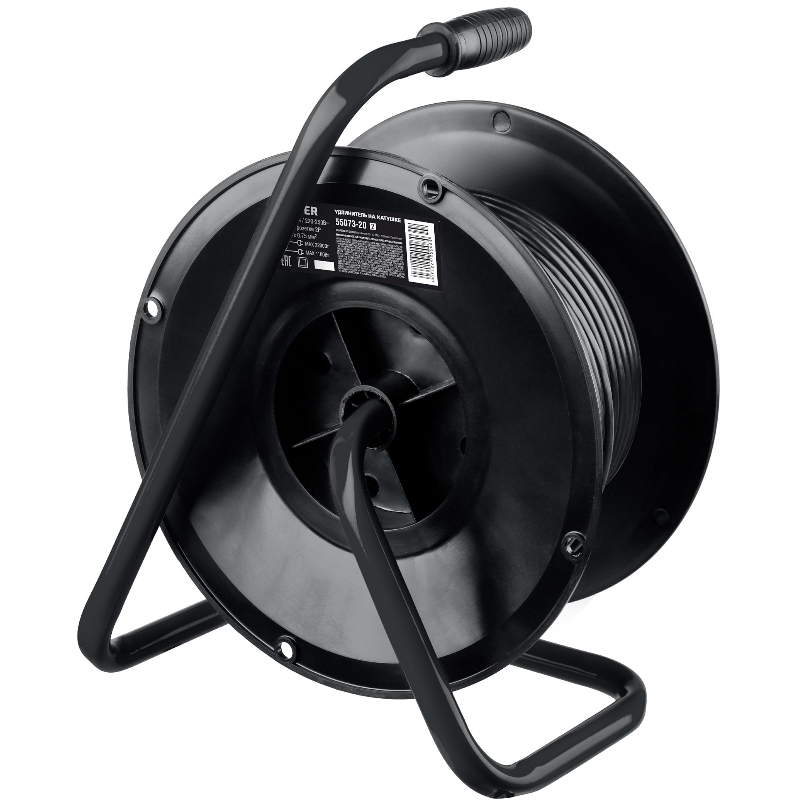 Удлинитель на катушке Stayer S-207 55073-20, ПВС, 2 х 0.75 мм2, 20 м, 2200 Вт в Муроме