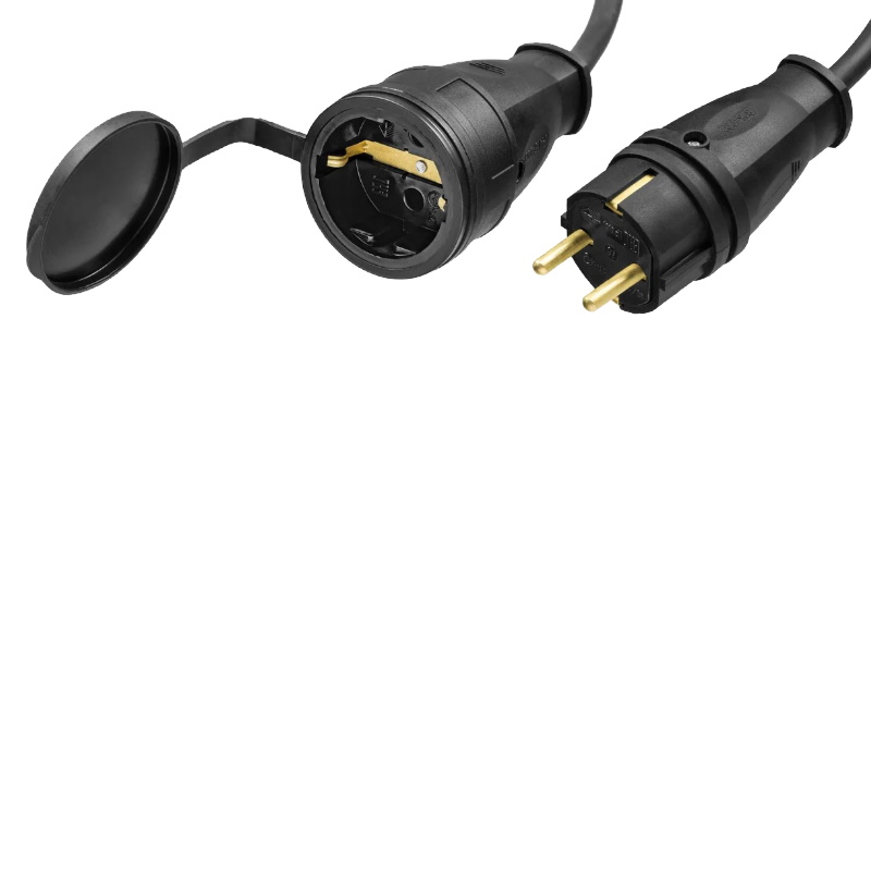 Силовой удлинитель-шнур Stayer RC-315 55026-20, КГ, 3 x 1.5 мм2, 20 м, 3700 Вт, IP44  в Твери