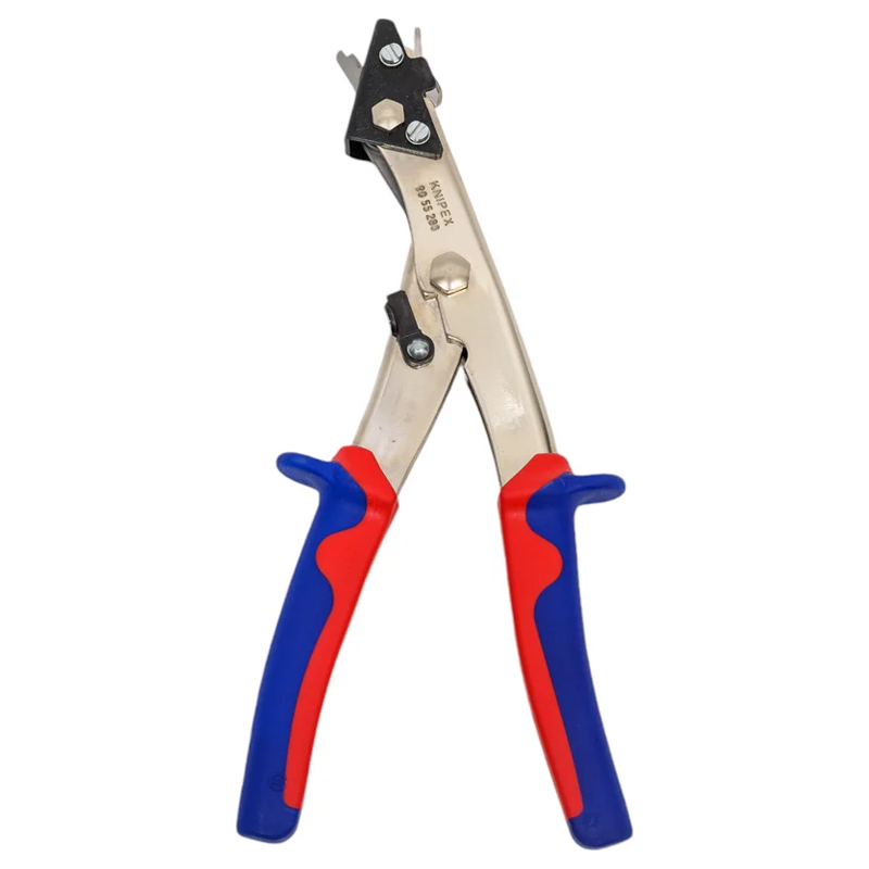 Ножницы Knipex KN-9055280 просечные по листовому металлу, рез: Fe/Cu/Al 1.2 мм, пластик: 2 мм, длина 280 мм в Коврове