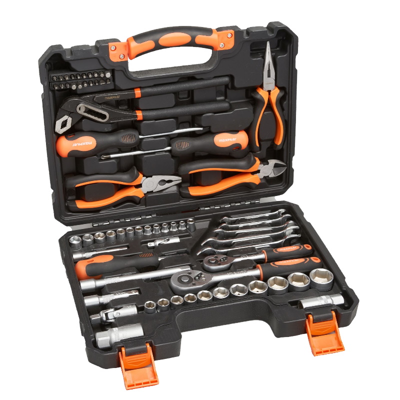 Набор инструментов Maxpiler MXT-65-SET (65 предметов, 3/8" и 1/4", CrV) в Ярославле
