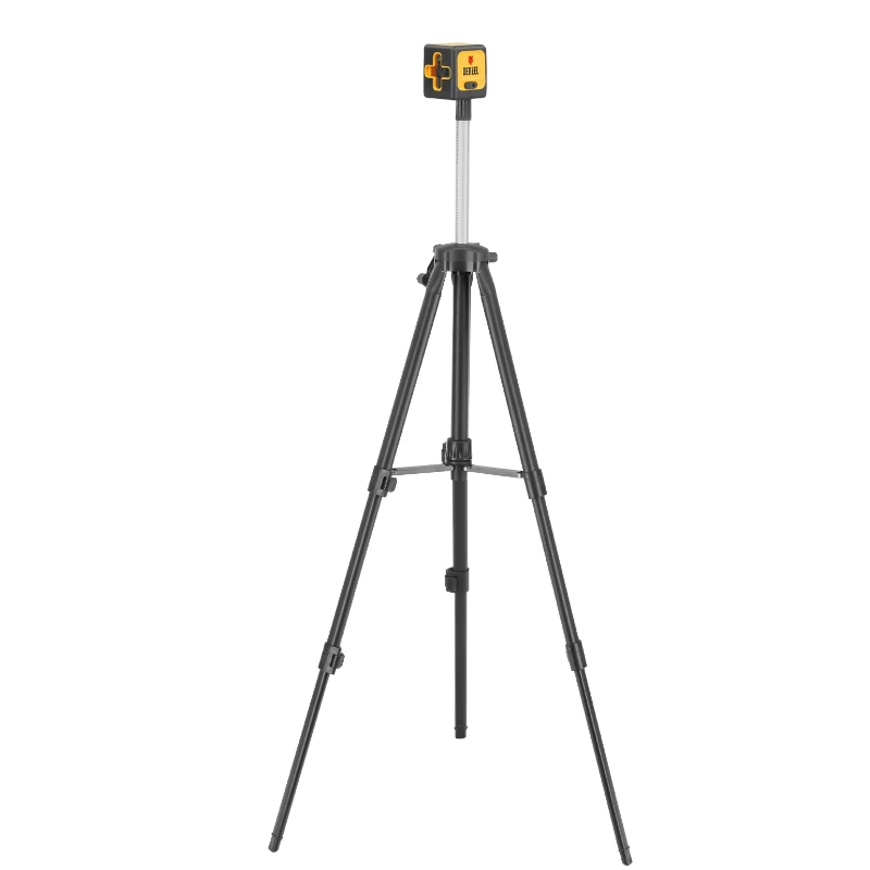 Лазерный уровень Denzel DQB-T 350165, 30 м, зеленый луч, батарейки, штатив в Вологде