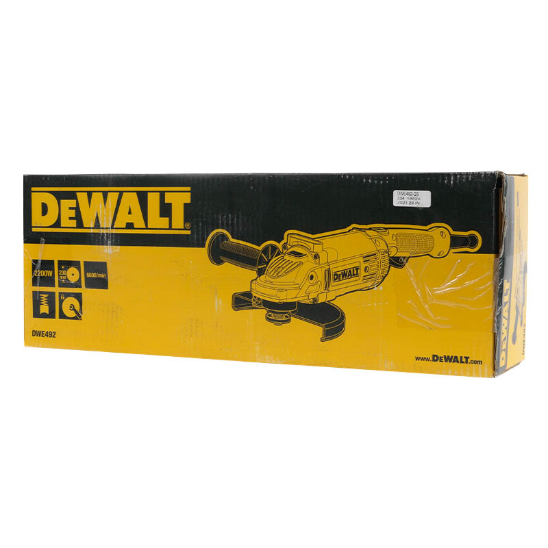 Угловая шлифмашина (болгарка) DeWalt DWE 492, 230 мм, 2200 Вт в Кинешме