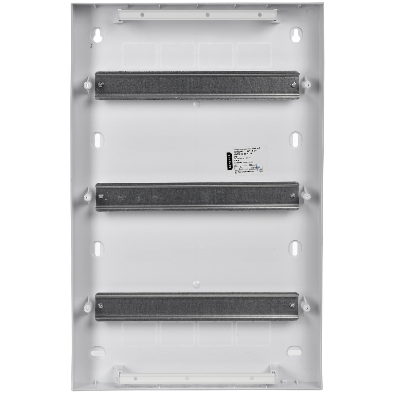 Корпус пластиковый IEK GENERICA ЩРН-П-36 MKP12-N-36-41-G черн. прозр. дверь IP41 в Вологде