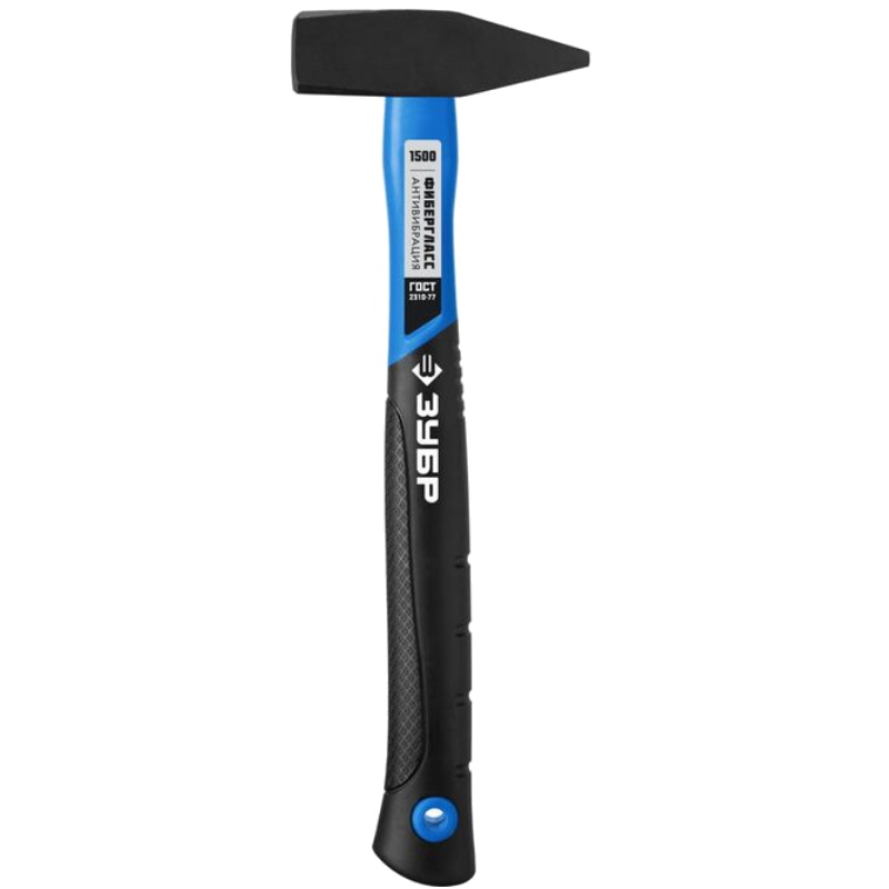Молоток слесарный Зубр Профессионал 20020-15 1500 г с фиберглассовой рукояткой 1165₽