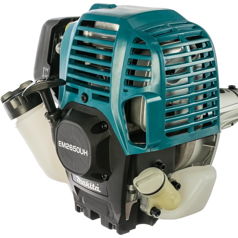 Четырехтактный бензиновый триммер Makita EM2650UH (мощность двигателя 1.1 л.с., режущий элемент леска/нож)