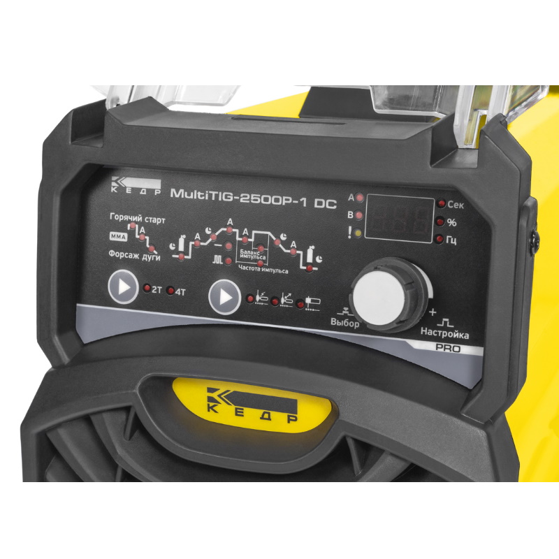 Установка аргонодуговой сварки Кедр MultiTIG-2500P-1 DC 8009675 220В 5-250А с горелкой