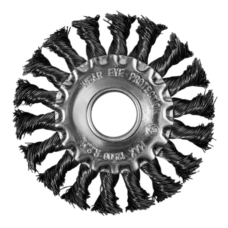 Щетка витая дисковая P.I.T. APLS12-T125, 125x0,5 мм, 22,2 мм в Муроме