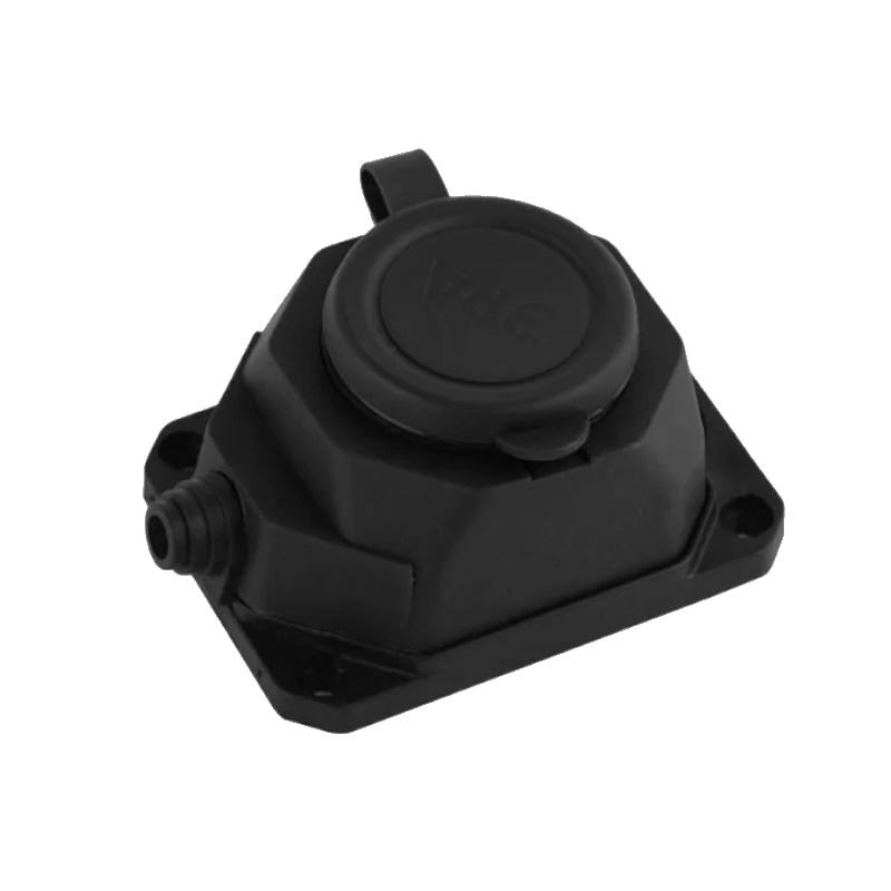 Колодка Эра K-1e-B-IP44 Б0044543 с заземлением 16А IP44 каучук черная 247₽