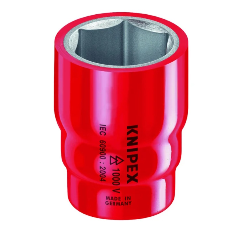 Головка торцевая Knipex KN-984719, VDE, 1/2", 6-гранная, 19 мм, диэлектрическая в Иваново