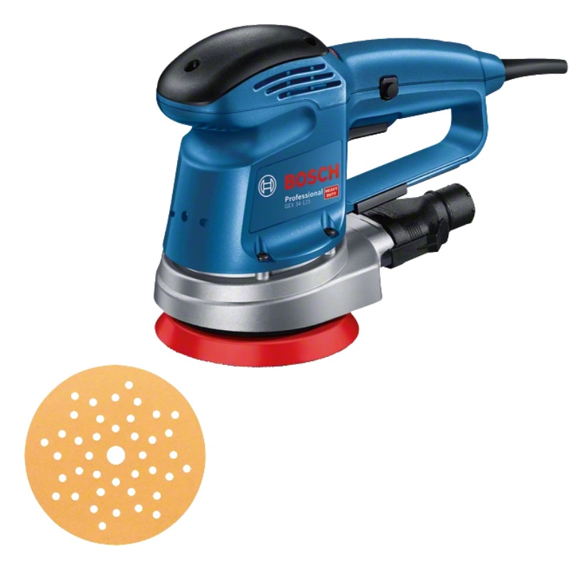 Эксцентриковая шлифмашина Bosch GEX 34-125 0.601.372.300 в Иваново