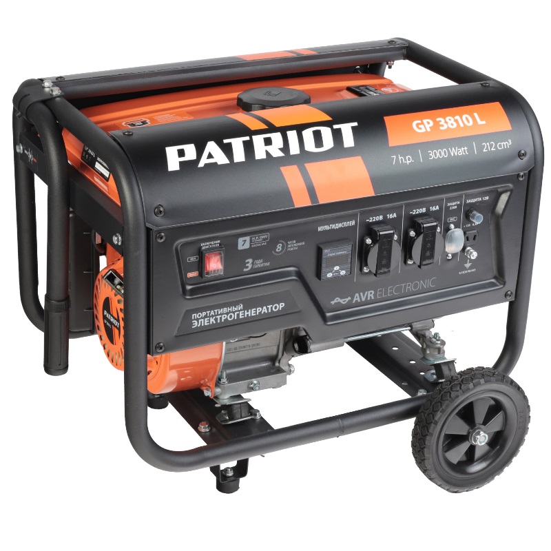 Бензиновый генератор Patriot GP 3810L в Туле