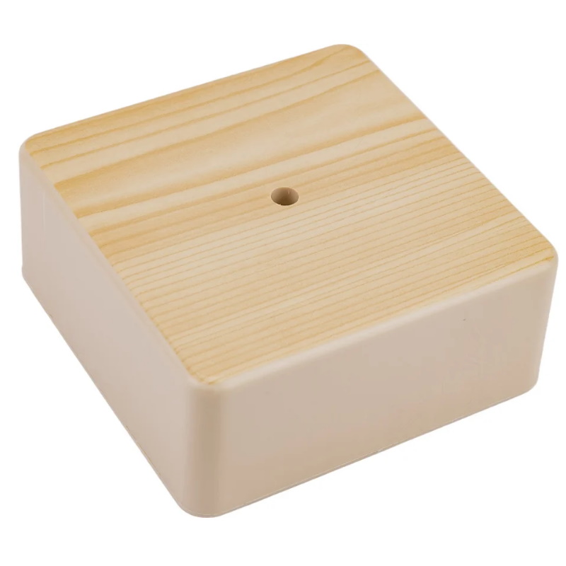 Коробка распаячная IEK КМ UKO10-100-100-044-K34-E, для о/п, 104х104х44мм, сосна в Иваново