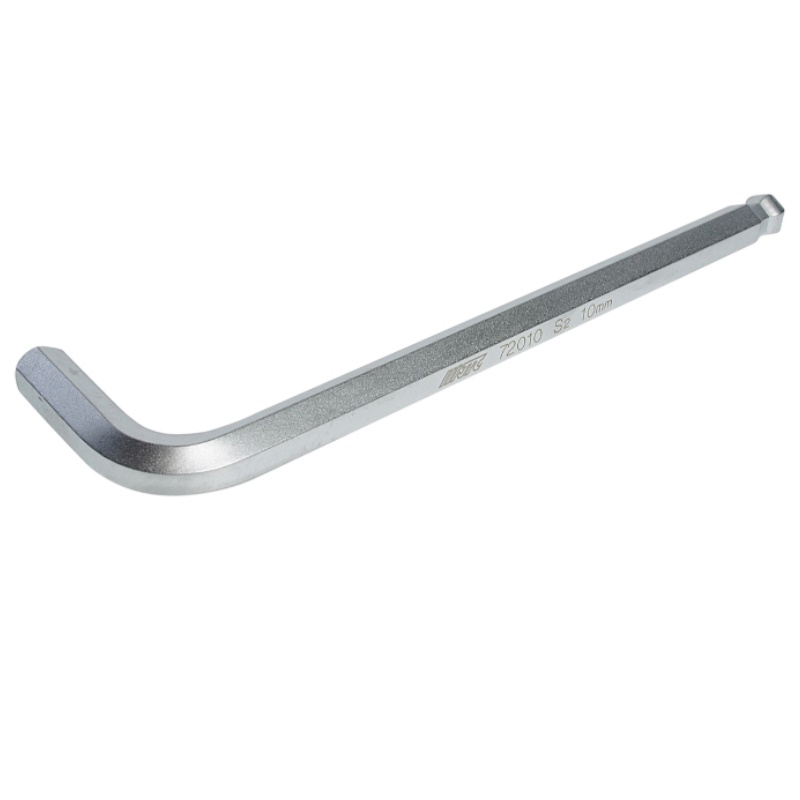 Ключ шестигранный Г-образный с шаром JTC JTC-72010 H10 длина 170мм 177₽