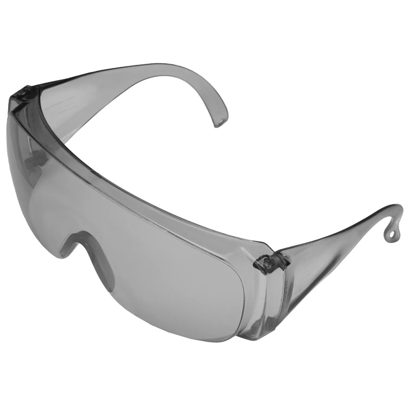 Очки защитные Сибртех 89156 открытого типа затемненные ударопрочный поликарбонат Россия 69₽