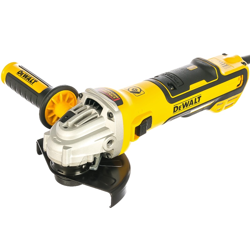Угловая шлифмашина (болгарка) DeWalt DWE4357, 125 мм, 1700 Вт, плавный пуск, регулировка оборотов в Твери