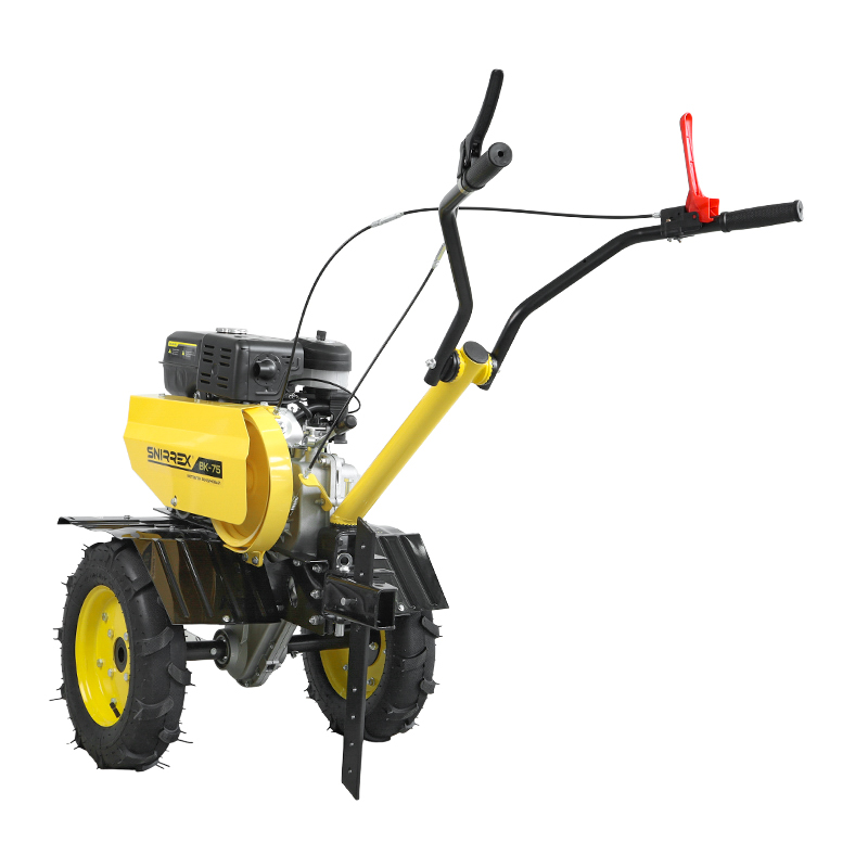Бензиновый мотоблок Snirrex BK-75, 9 л.с., 4 вперед / 2 назад, редуктор шестеренчатый в Переславле