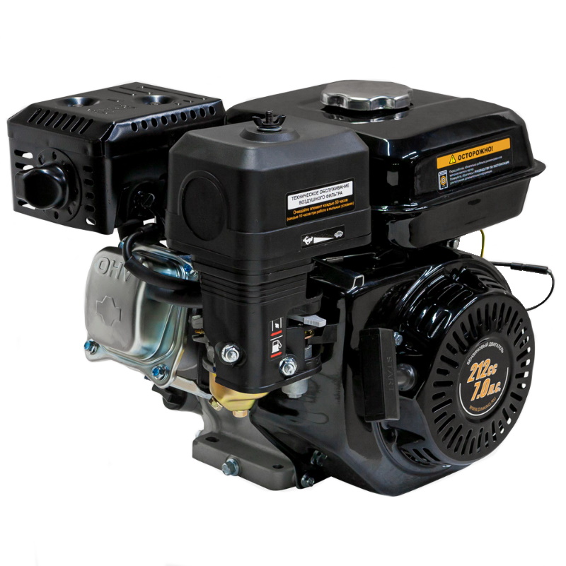 Двигатель Dinking DK170F-1-ECO(Q) ДВИ095, 7 л.с., 19 мм вал, ручной стартер в Иваново