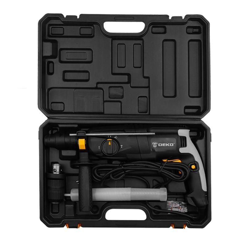 Перфоратор Deko DKH1100W 063-4159 в кейсе, с защитной муфтой в Твери