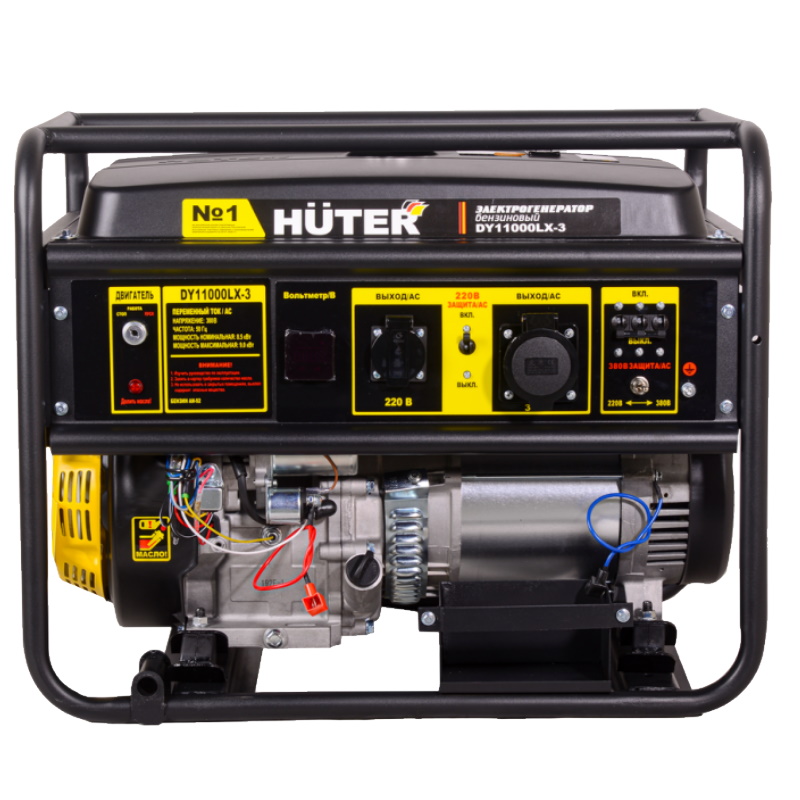 Бензиновый генератор Huter DY11000LX-3 в Кинешме