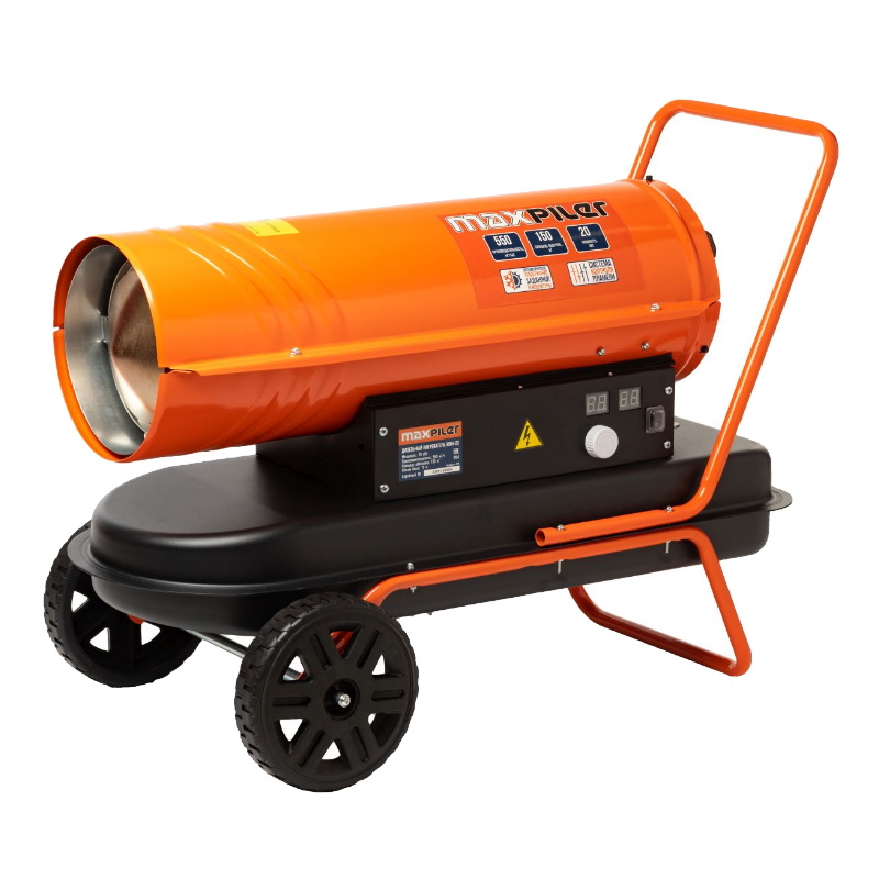 Пушка тепловая дизельная Maxpiler MDH-20 (20 кВт, 550 м³/ч,150 м², бак 19 л) в Александрове