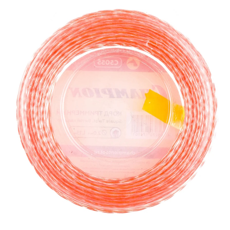 Корд триммерный Champion Square Twist DUO C5055, 2.0мм*15м, витой квадрат в Твери