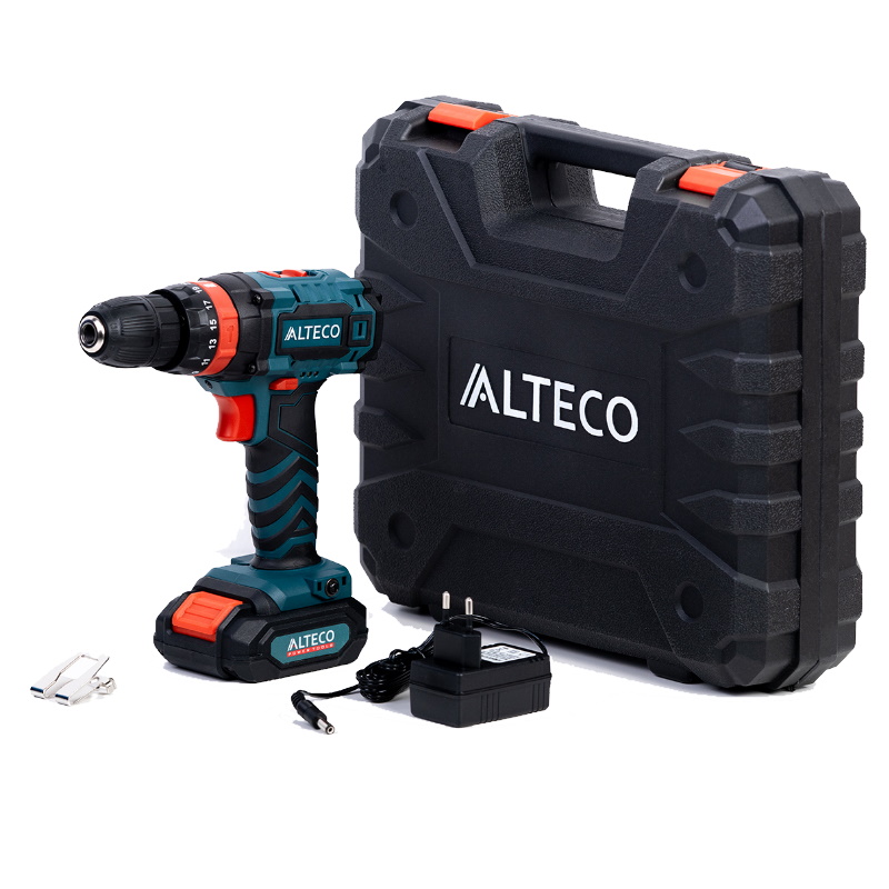 Аккумуляторная ударная дрель-шуруповёрт Alteco CID 0414 (CID 1610.1) 27171, 16 В в Туле