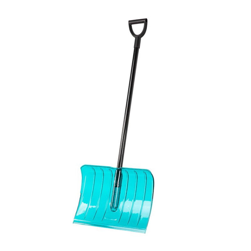 Лопата для уборки снега Palisad LUXE 61637 поликарбонат 520х375х1390 мм алюминиевый черенок 1481₽
