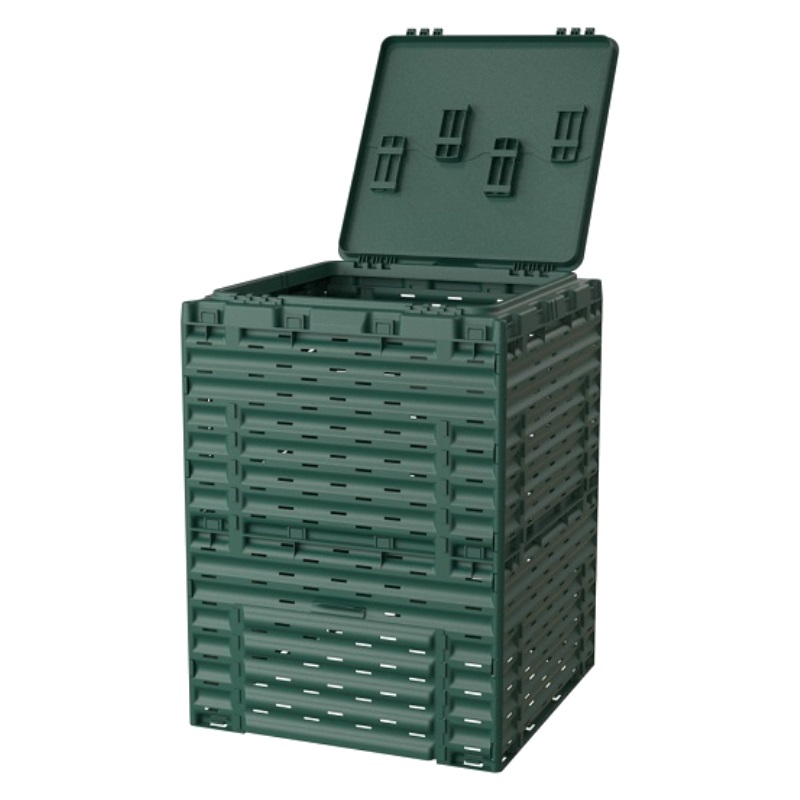 Компостер для дачи Piteco К2130 (300 л, зелёный, пластиковый)