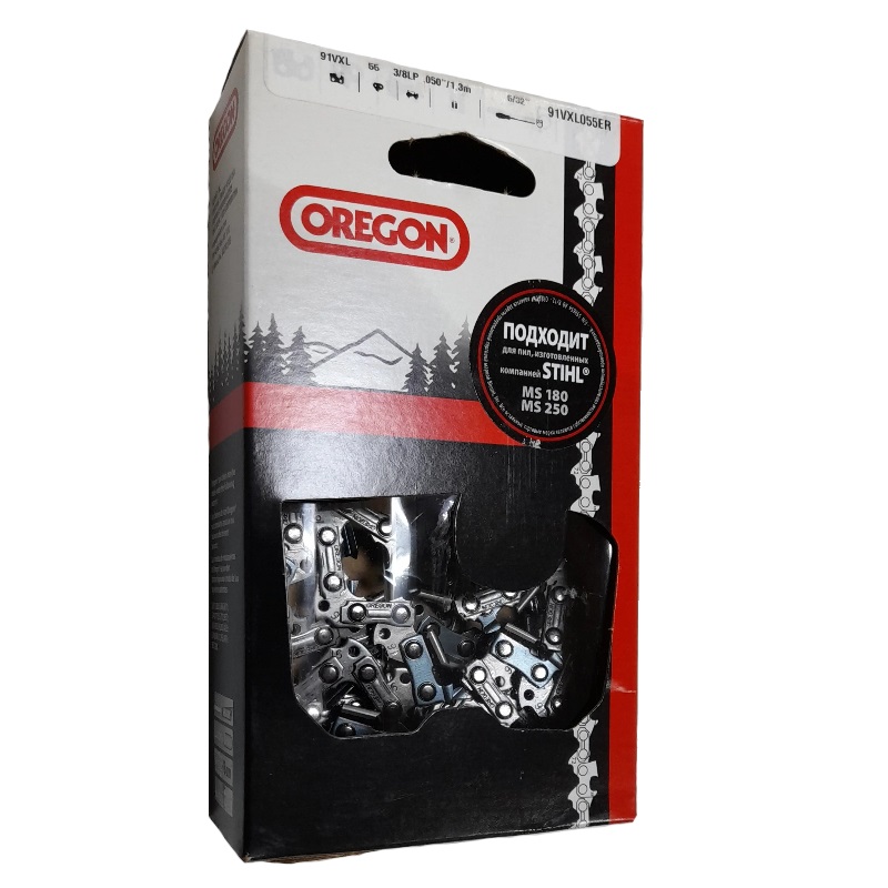 Низкопрофильная пильная цепь Oregon XTRAG 91P055ER (3/8", 1,3 мм) в Муроме