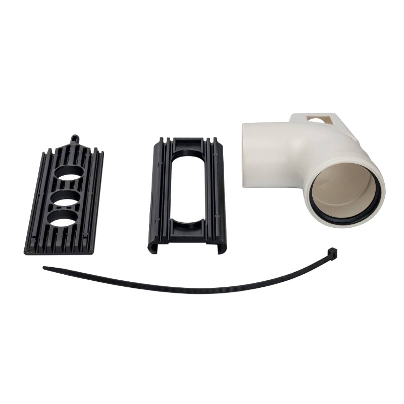 Отвод с кронштейном 87° Stout SCA-8080-121090 DN80, PP-FE в Ярославле