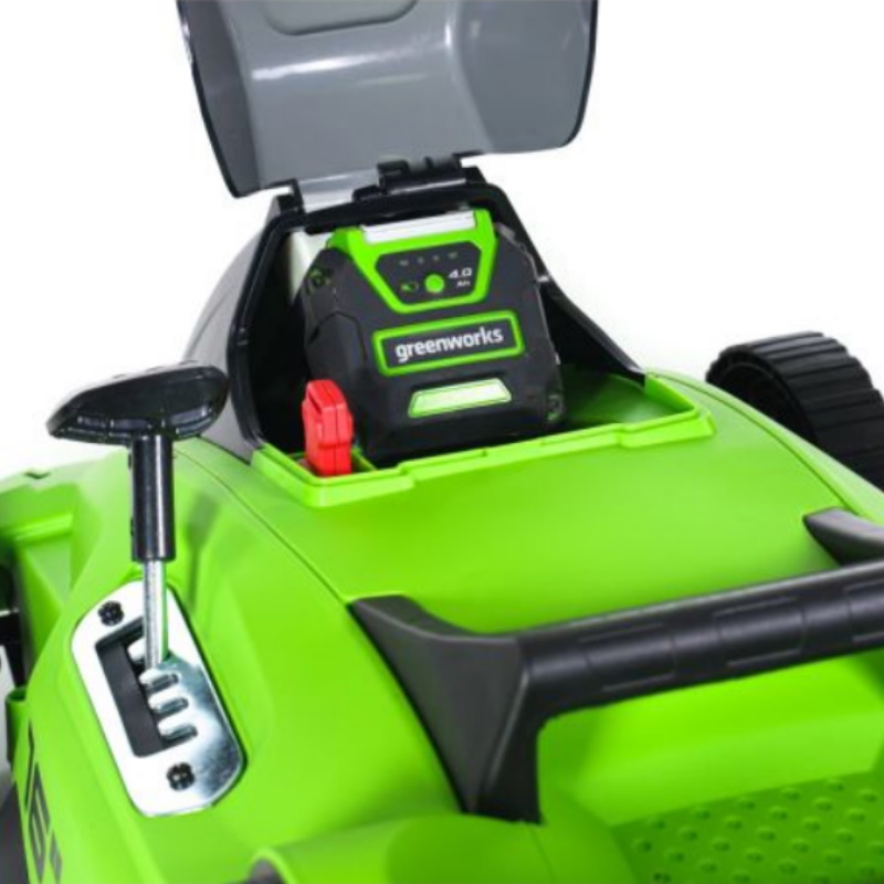 Газонокосилка аккумуляторная Greenworks GD40LM16XK4 2517907UB, 40V, бесщеточная, 41 см, c 1хАКБ 4Ач и ЗУ в Кинешме